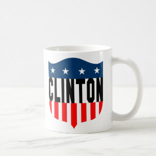 hillary clinton stars & stripes coffee mug