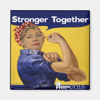 Hillary Clinton Stronger Together Magnet