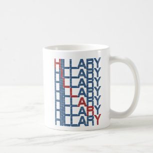 hillary clinton textStacks Coffee Mug