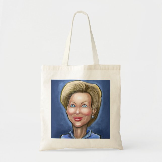 Hillary Clinton Tote Bag (Front)