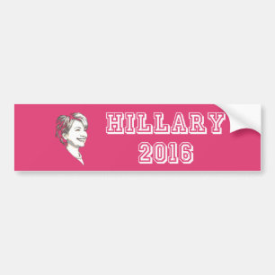 Hillary For President 2016 Bumper Sticker