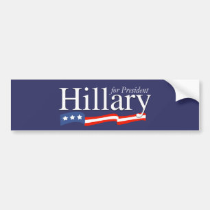 Hillary for President Bumper Sticker