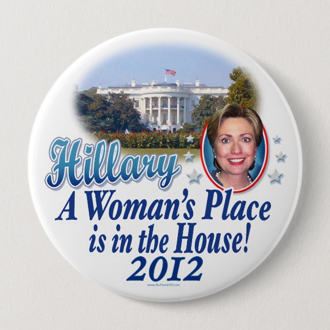 Hillary House 2012 10 Cm Round Badge (Front)