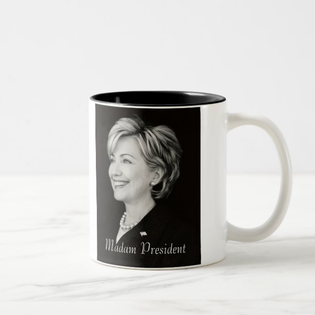 Hillary Madam President Mug (Right)