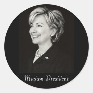Hillary Madam President Sticker