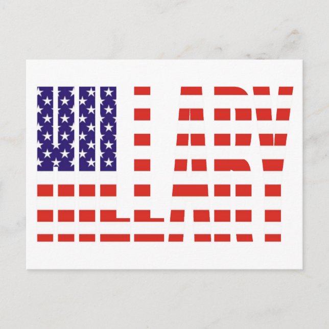  Hillary Postcard (Front)