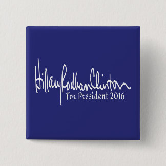Hillary Rodham Clinton for President 2016 Button