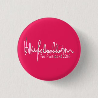 Hillary Rodham Clinton for President 2016 Button