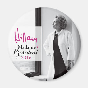Hillary Rodham Clinton Madame President Magnet