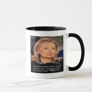 Hillary Women Resource Quote Mug