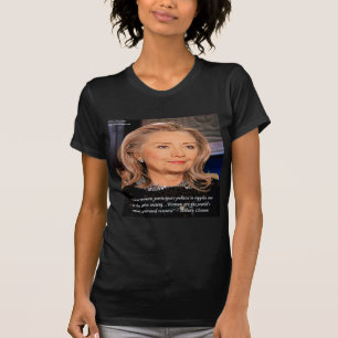 Hillary Women Resource Quote T-Shirt
