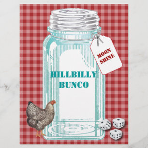 HIllbilly Bunco Flyer