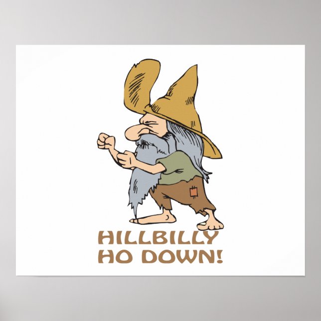 HillBilly Ho Down Poster (Front)