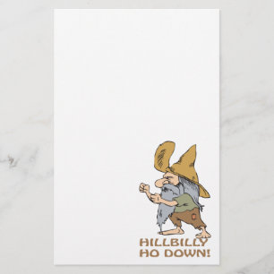 HillBilly Ho Down Stationery