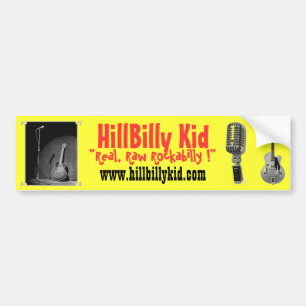 HillBilly Kid Bumper Sticker