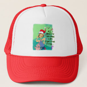 Hillbilly singing about my eight front teeth trucker hat