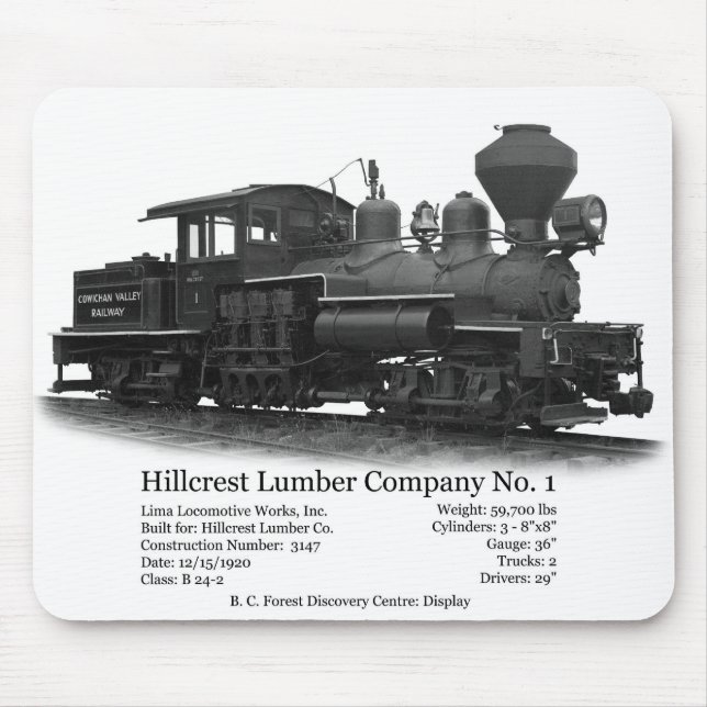 Hillcrest Shay No 1 Mouse Pad (Front)