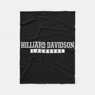 Hilliard Davidson High School Lacrosse Fleece Blanket