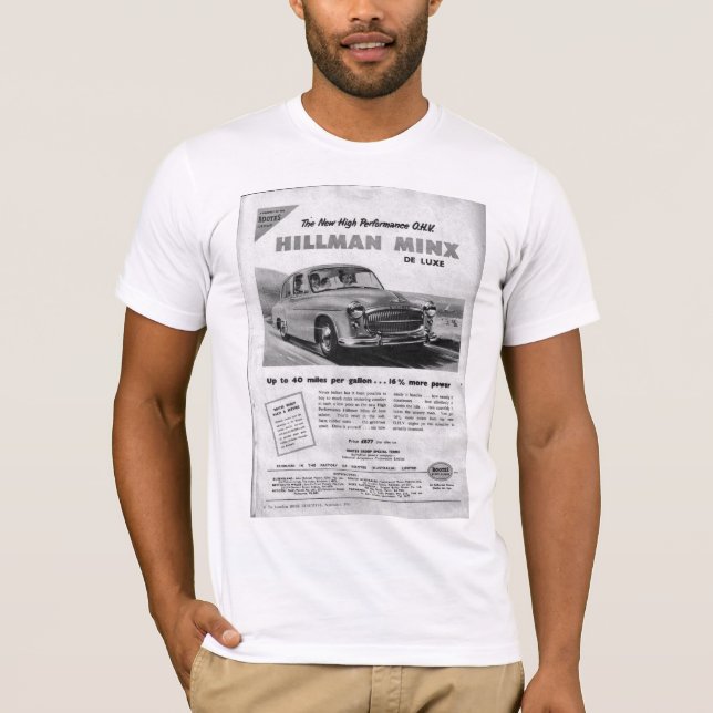 Hillman Minx T-Shirt (Front)