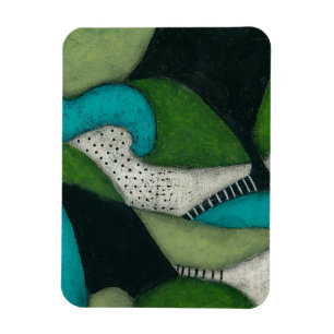 Hills And Dales Refrigerator Magnet