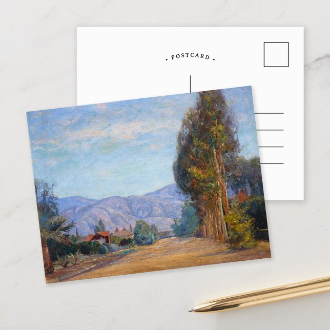 Hills Near Redlands, CA | Theodore Clement Steele Postcard (Creator Uploaded)