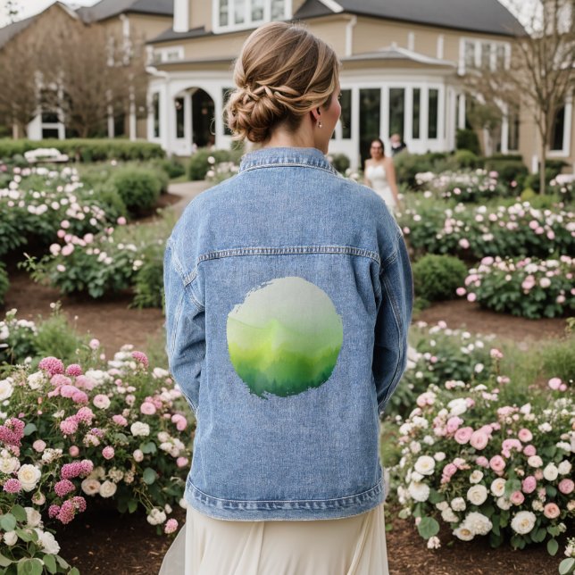 Hills of Returning Denim Jacket (Wedding Back)