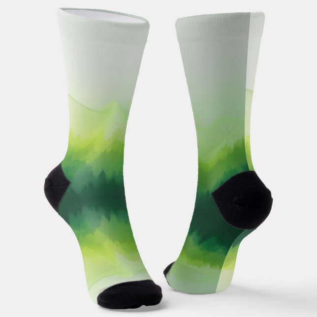 Hills of Returning Socks (Angled)