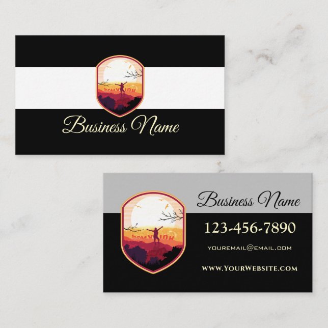 Hills Of The Stars Business Card (Front/Back)