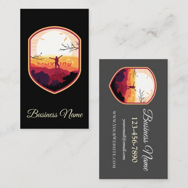 Hills Of The Stars Business Card (Front/Back)