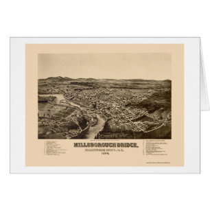 Hillsborough, NH Panoramic Map - 1884