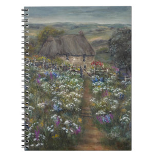 "Hillside - An English Cottage" Notebook