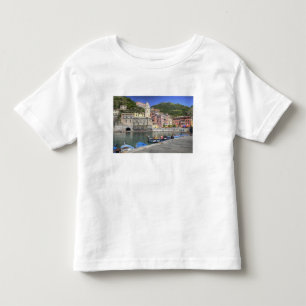Hillside town of Vernazza, Cinque Terre, Liguria Toddler T-Shirt