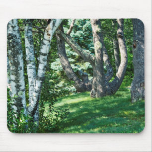 Hillside Trees Mouse Pad