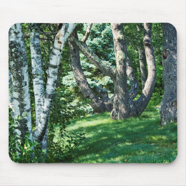 Hillside Trees Mouse Pad (Front)