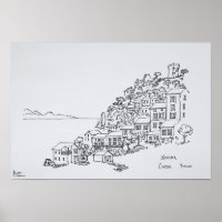 Hilltop Village of Nonza | Corsica, France