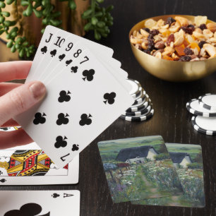 Hillview - An English Cottage Playing Cards