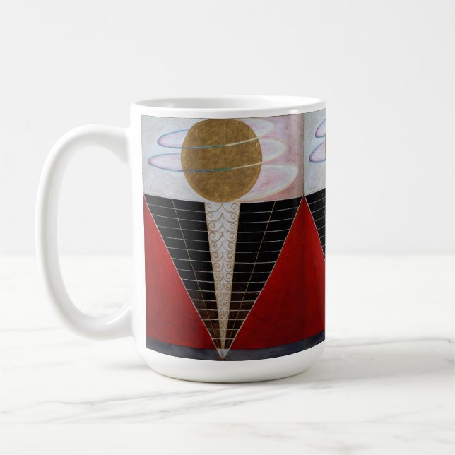 Hilma af Klint - Altarpiece II Coffee Mug (Left)