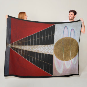 Hilma af Klint - Altarpiece II Fleece Blanket