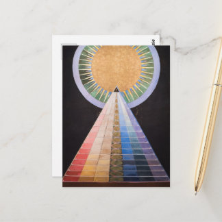 Hilma Af Klint, Altarpiece No.1, Abstract Art Postcard