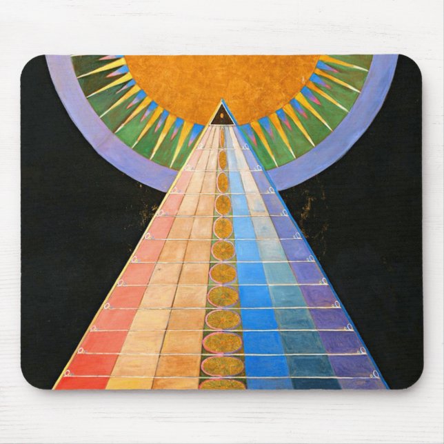 Hilma Af Klint Altarpiece No 1 Mouse Pad (Front)