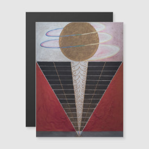 Hilma Af Klint, Altarpiece No.2, Abstract Art Magnetic Invitation