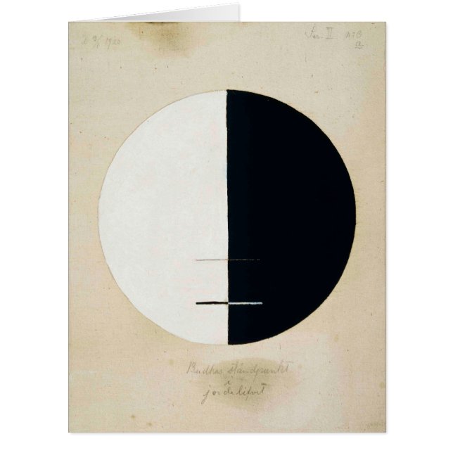 Hilma Af Klint, Buddha's Standpoint, Abstract Art (Front)