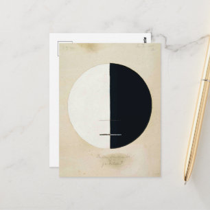 Hilma Af Klint, Buddha's Standpoint, Abstract Art Postcard