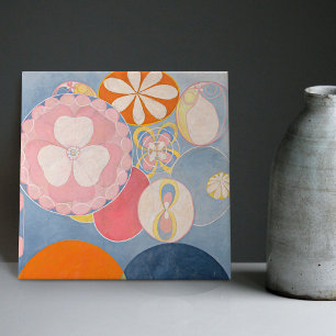 Hilma Af Klint Childhood The Ten Largest No. 2 Ceramic Tile
