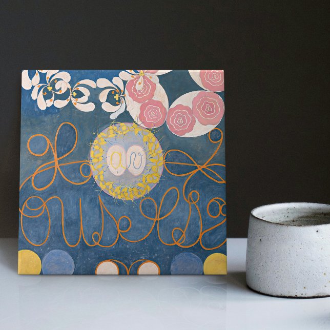 Hilma Af Klint De Tio Strsta No 1 Barnaldern Ceramic Tile (Creator Uploaded)
