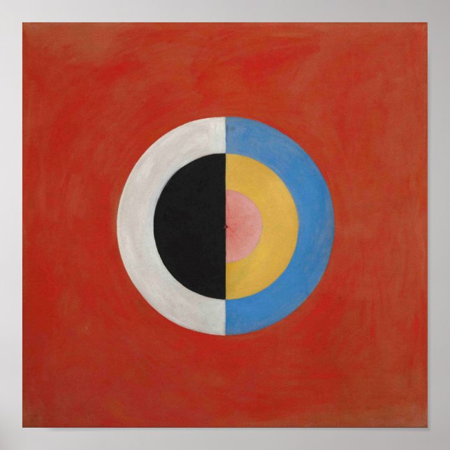 Hilma af Klint No.17 Svanen Poster (Front)