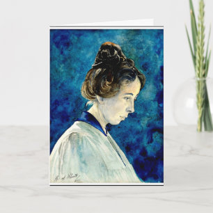 Hilma af Klint - Self-Portrait, 1920 Card