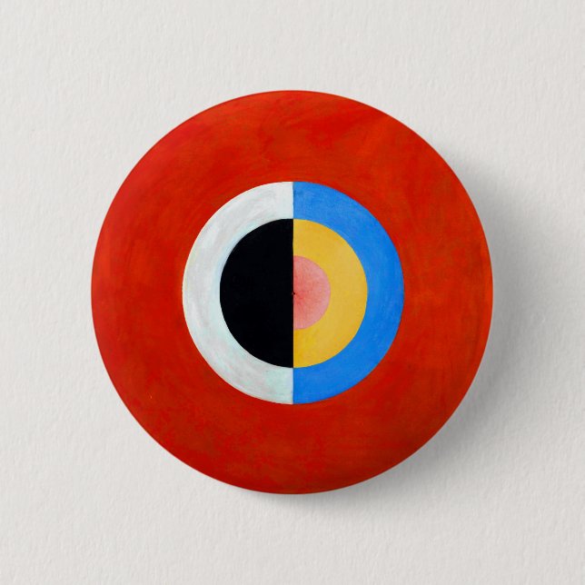 Hilma af Klint Swan 17 6 Cm Round Badge (Front)
