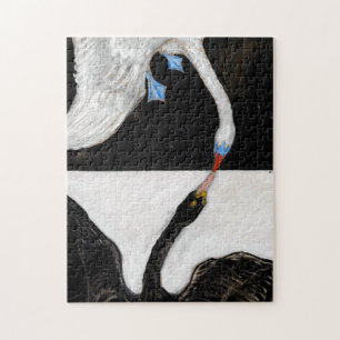Hilma Af Klint Swan No 1 Jigsaw Puzzle