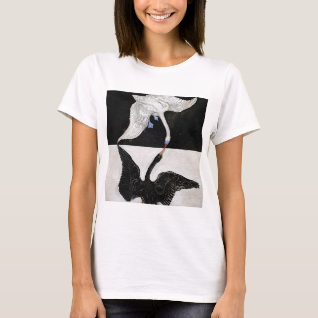 Hilma Af Klint Swan No 1 T-Shirt (Front)